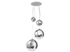 Lampa wisząca Silver Ball 4 (3873-4P | AZ2531) Azzardo - żyrandol