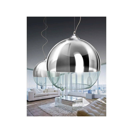 Lampa wisząca Silver Ball 40 (AZ0734) - Azzardo - żyrandol