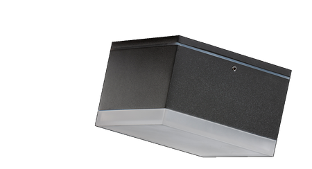 Oprawa natynkowa zewnętrzna APULIA S Ciemny Szary (AZ4338) - AZzardo