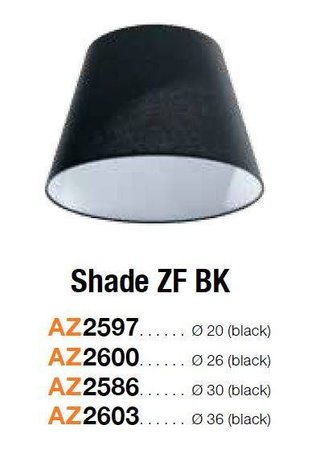 Shade ZF 36 (black) (AZ2603) Azzardo