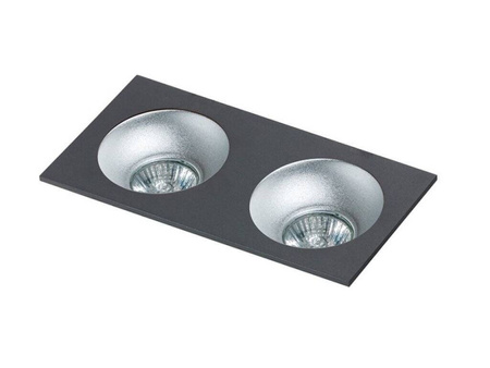 Lampa wpuszczana HUGO 2 DOWNLIGHT black (AZ1740 | GM2203-BK) - AZZARDO