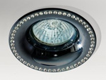 Lampa wpuszczana ADAMO MIDST DIAMOND black chrome (AZ2731) - AZZARDO