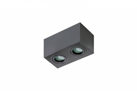 Plafon BRANT 2 SQUARE IP44 black (AZ2879) - AZZARDO