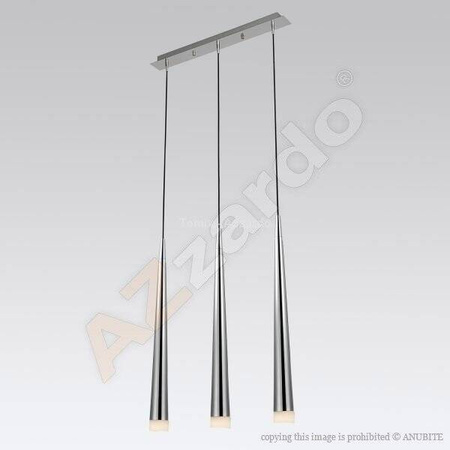 Lampa wisząca STYLO 3 chrom (MD1220B-3CHROME Azzardo) - żyrandol