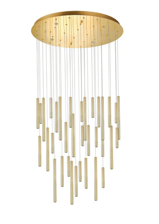 Lampa wisząca ILIOS 36 PENDANT 3-STEP DIMM Złoty (AZ5748) - Azzardo