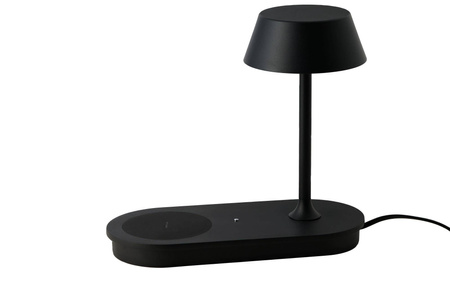 Lampa stołowa z ładowaniem indukcyjnym FINO TABLE DIMM NFC ChromARGER Czarny (AZ5913) - Azzardo