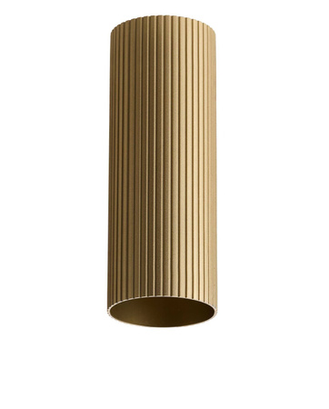 LUCAS RIBBED TUBE 40 Mosiądz Złoty (AZ6144) - Azzardo