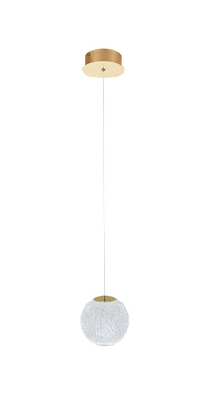 Lampa wisząca EDEM 1 Złoty (AZ6016) - Azzardo