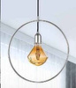 Lampa wisząca KRUG chrom (DEL-2522-1CH - Azzardo) - żyrandol