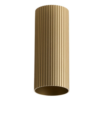 LUCAS RIBBED TUBE 30 Mosiądz Złoty (AZ6140) - Azzardo