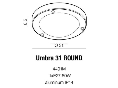 Umbra 31 round (AZ1597) Azzardo