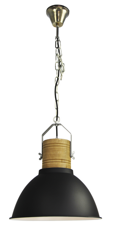 Lampa wisząca Duncan czarna (H5144-40 BK) Azzardo - żyrandol