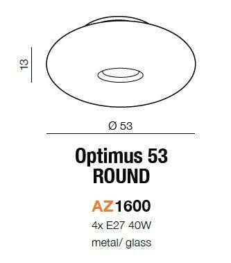 Optimus 53 round (AZ1600) Azzardo