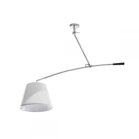 Lampa wisząca BARCELONA stelaż AZ 2288 + AZ 2592 klosz white | biały - średnica 50 - Azzardo - żyrandol