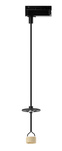 Stelaż lampy wiszącej LUCAS BASE TRACK 1 LINE PENDANT GU10 BK (AZ6152) - Azzardo