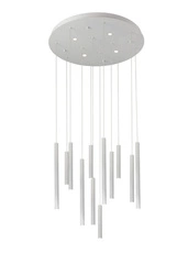 Lampa wisząca ILIOS 12 PENDANT 3-STEP DIMM Biały (AZ5746) - Azzardo