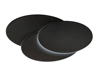 Kinkiet CLOVER OVAL black (AZ2997) - AZZARDO