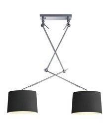 Lampa wisząca Adam 2 S PENDANT stelaż AZ 1842 + AZ 2586 klosz black | czarny - średnica 30 - Azzardo - żyrandol