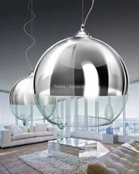 Lampa wisząca Silver Ball 25 (AZ0733) - Azzardo - żyrandol