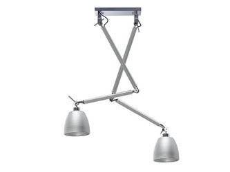 Lampa wisząca ZYTA 2 S PENDANT ALU stelaż aluminium AZ 2301 + AZ 2594 klosz aluminium - średnica 23 - Azzardo - żyrandol