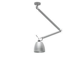 Lampa wisząca ZYTA S PENDANT ALU stelaż aluminium AZ 2298 + AZ 2594 klosz aluminium - średnica 23 - Azzardo - żyrandol