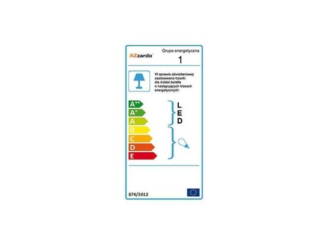 Lampa Podłogowa OLAV WHITE (AZ1035) - Azzardo