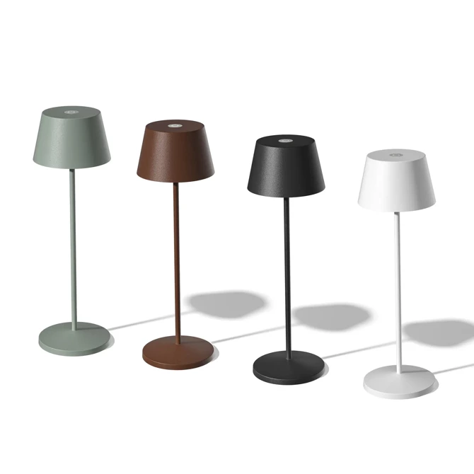 Lampa Stojąca zewnętrzna GILBERTO TABLE IP54 rdzawa (AZ5336) - AZzardo