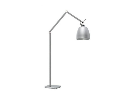 Lampa podłogowa Zyta L Floor stelaż aluminium AZ 2310 + AZ 2596 klosz aluminium - średnica 33 - Azzardo