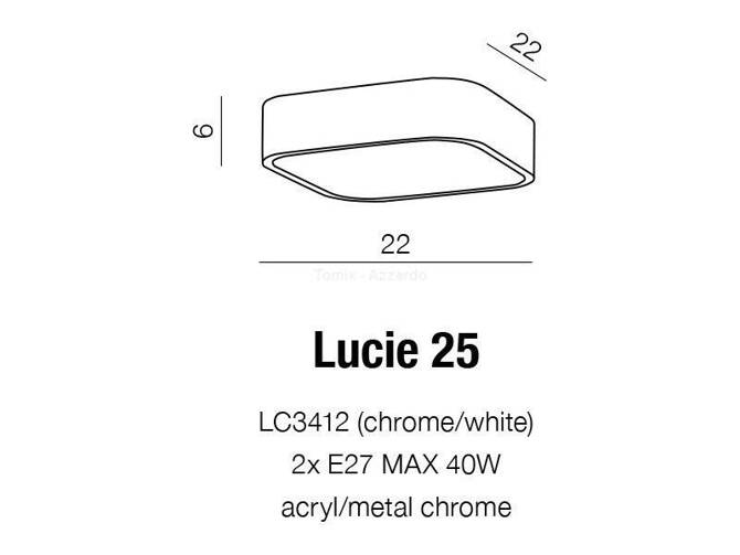 Lampa sufitowa Lucie 25 (LC3412) Azzardo