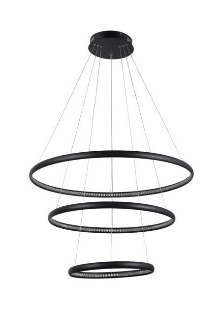 Lampa wisząca BRIGHTON 3 BK (AZ4428) - Azzardo