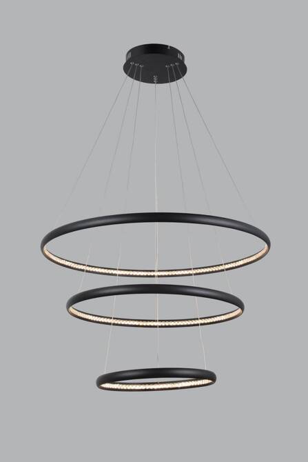 Lampa wisząca BRIGHTON 3 BK (AZ4428) - Azzardo