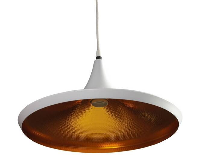 Lampa wisząca CHINK biała/złota (LP6002-LWH/GO Azzardo) - żyrandol