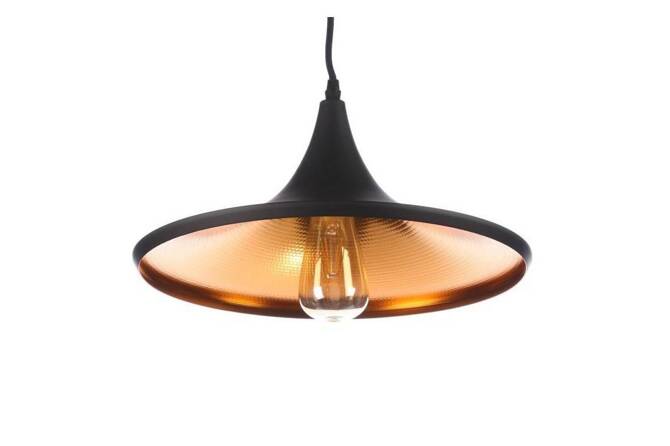 Lampa wisząca CHINK czarno złota (LP6002-L BK/GO) - Azzardo - żyrandol