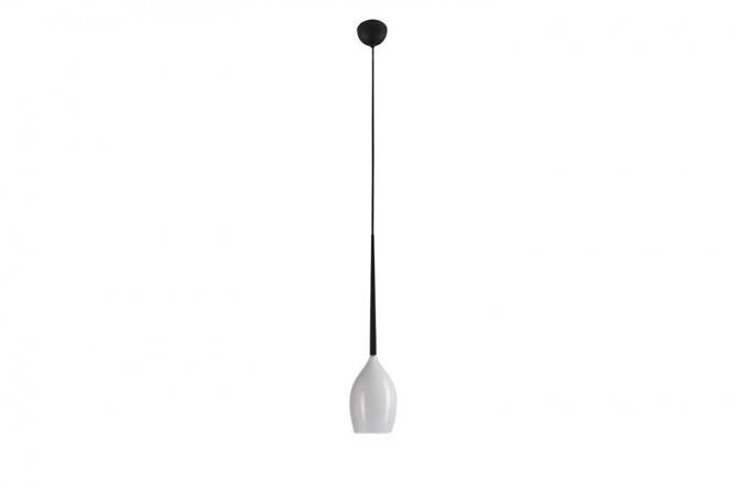 Lampa wisząca IZZA 1 shiny white (MD1288-1WSHINYWHITE  Azzardo) - żyrandol