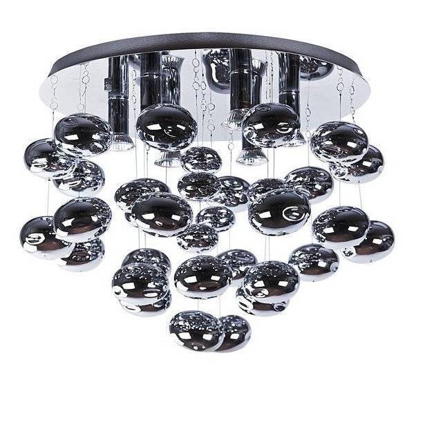 Lampa wisząca  LUVIA kol. CHROM (2172-6x) - Azzardo - żyrandol