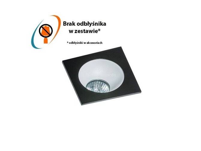 Lampa wpuszczana HUGO 1 DOWNLIGHT black (AZ1736 | GM2118S-BK) - AZZARDO