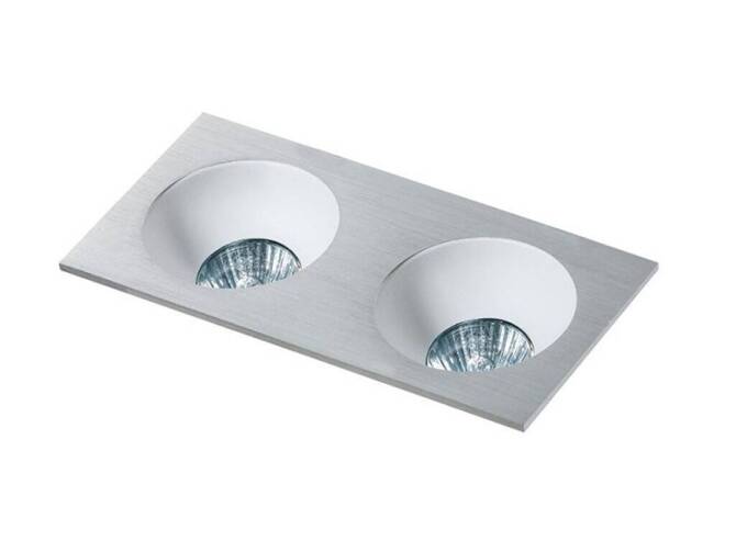 Lampa wpuszczana HUGO 2 DOWNLIGHT aluminium (AZ1737 | GM2203-ALU) - AZZARDO