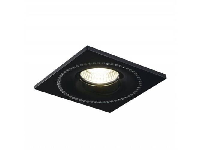 Lampa wpuszczana SIMON SQUARE black (AZ1615 | NC1767SQ-BK) - AZZARDO