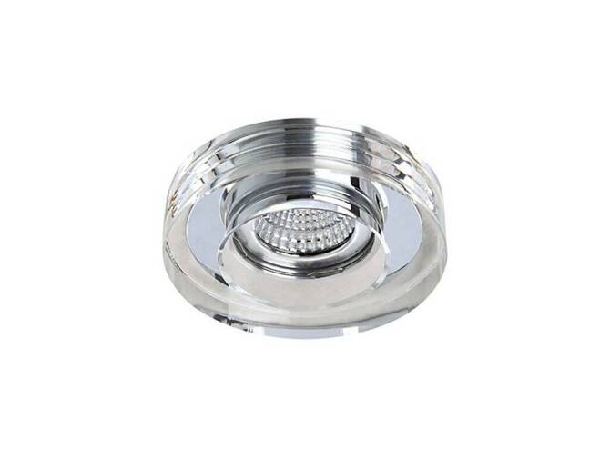 Lampa wpuszczana VEKTOR ROUND clear glass (AZ1494 | SC760R-A-CL) - AZZARDO