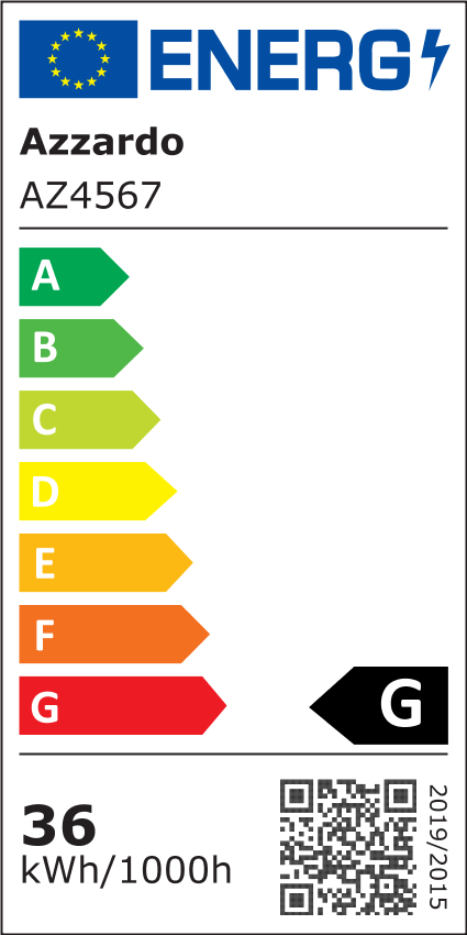 Oprawa szynowa LINNEA 86 TRACK 3LINE 36W CCT BK (AZ4567) - Azzardo