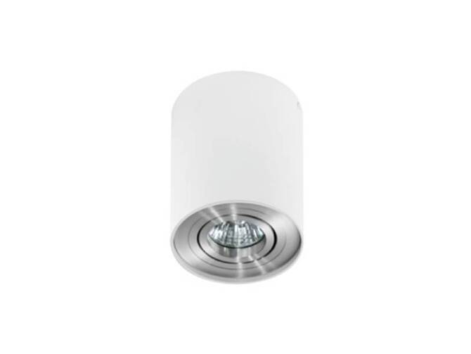 Plafon BROSS 1 white/aluminium (AZ0781 | GM4100-WH-ALU) - AZZARDO