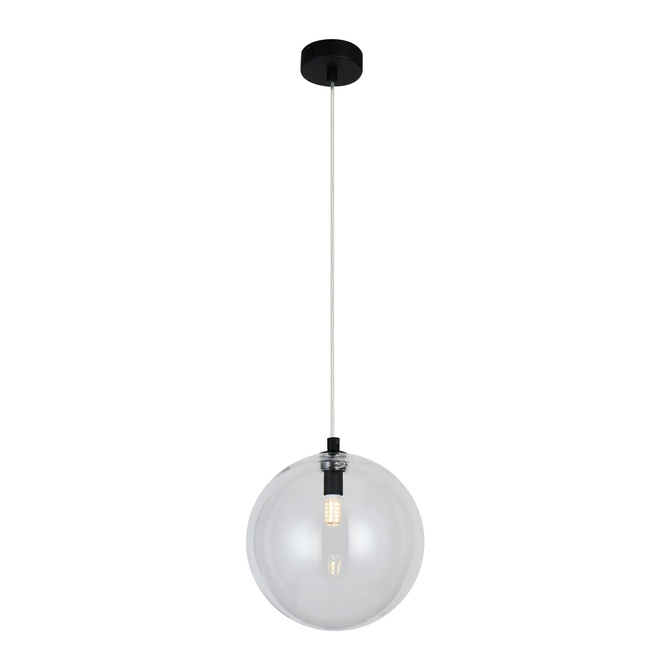 Stelaż do pojedynczej lampy wiszącej BUBBLES LAMPBODY 1 Czarny (AZ5918) - Azzardo