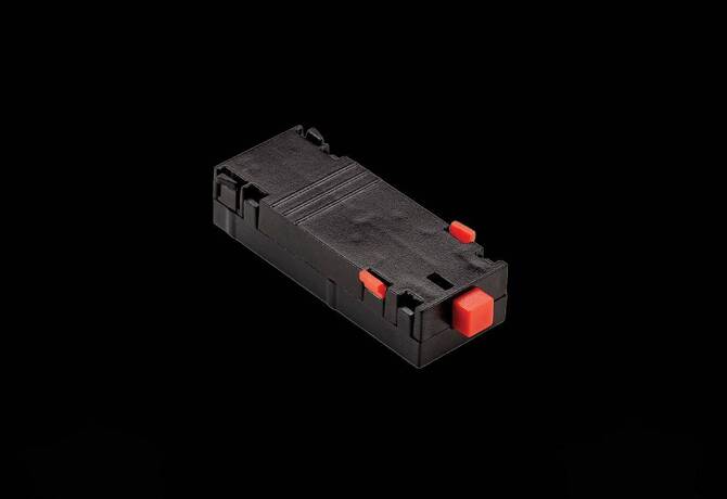 Systemy Szynowe BETA TRACK MAGNETIC 230V STRAIGHT CONNECTOR ELECTRIC BK (AZ5152) - Azzardo