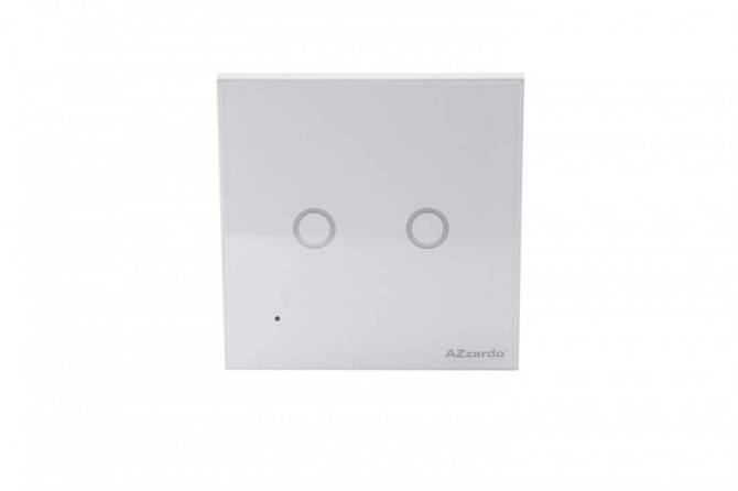 WiFi Double Wall Switch AZzardo Smart (AZ3452) - Azzardo