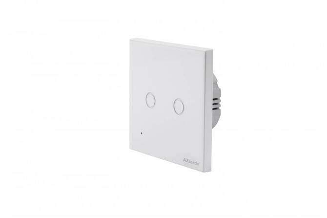 WiFi Double Wall Switch AZzardo Smart (AZ3452) - Azzardo