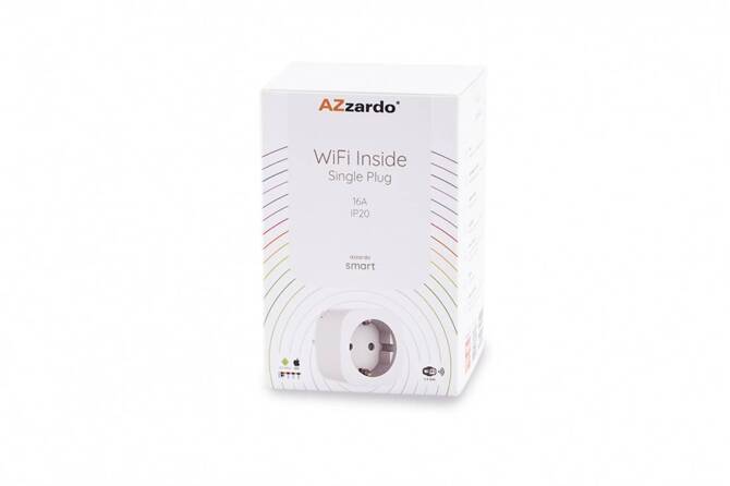 Wtyczka WiFi 16A AZzardo Smart (AZ3478) - Azzardo