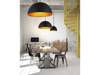 Lampa wiszaca Modena 18 black/gold (FB6838-18 BK/GO) - Azzardo - żyrandol