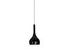 Lampa wisząca SOUL 1 czarna (LP5114-1BK | AZ0273) Azzardo - żyrandol