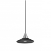 Lampa wisząca Tentor Chromowo - czarna AZZARDO (AZ3086-AZ3087)