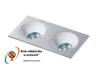 Lampa wpuszczana HUGO 2 DOWNLIGHT aluminium (AZ1737 | GM2203-ALU) - AZZARDO